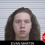 Evan Martin mugshot