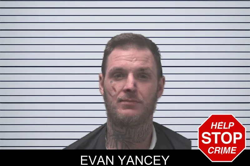 Evan Yancey mugshot