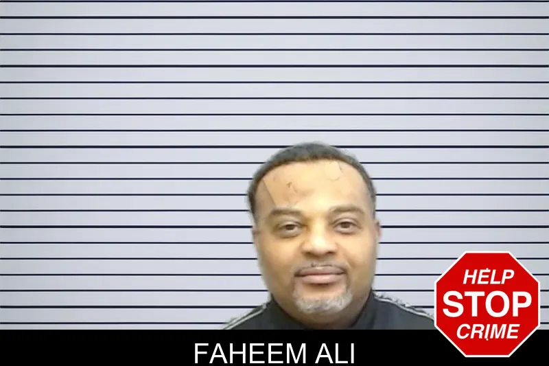 Faheem Ali mugshot