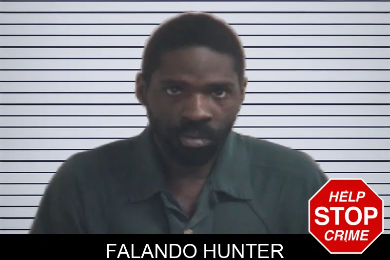 Falando Hunter mugshot