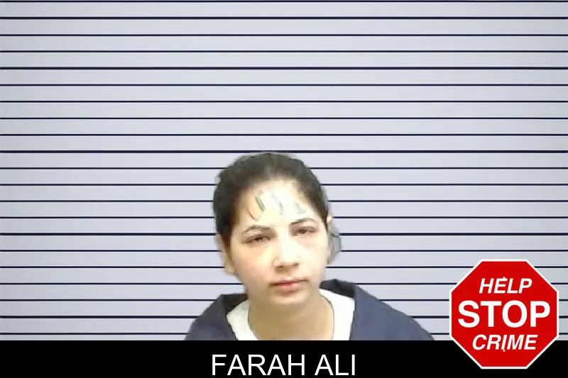 Farah Ali mugshot