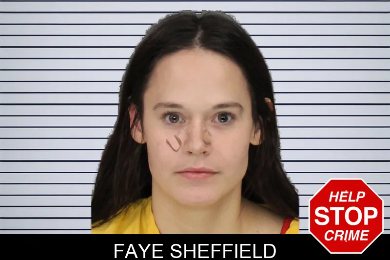 Faye Sheffield mugshot