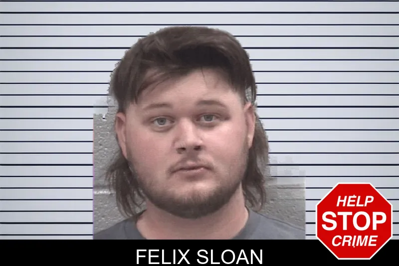 Felix Sloan mugshot