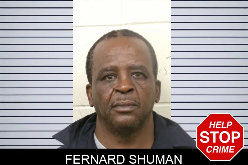 Fernard Shuman mugshot – Bulloch County , Georgia Fernard Shuman mugshot