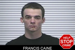 Francis Caine mugshot