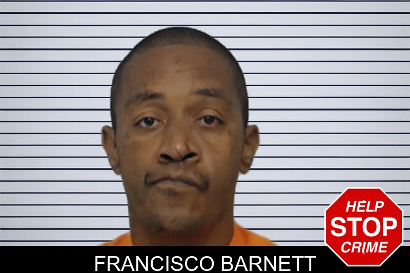 Francisco Barnett mugshot