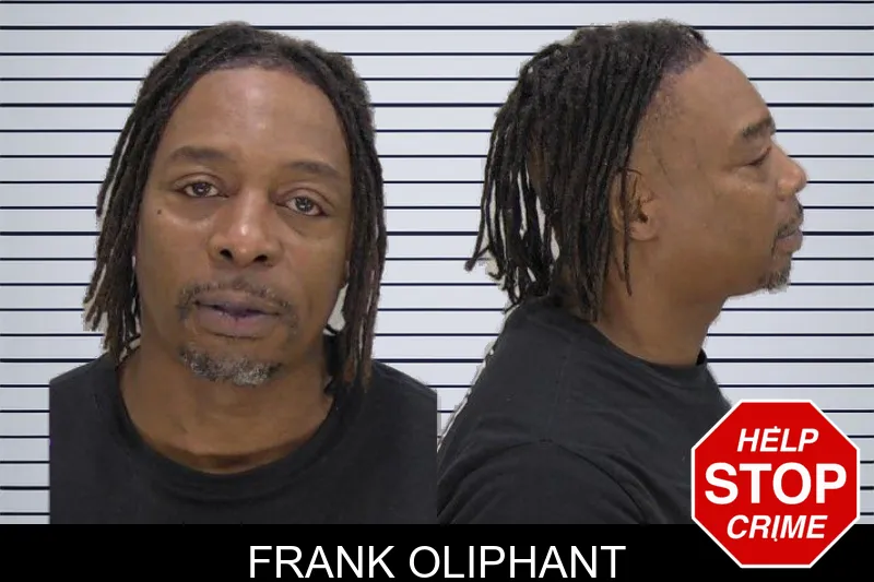 Frank Oliphant mugshot