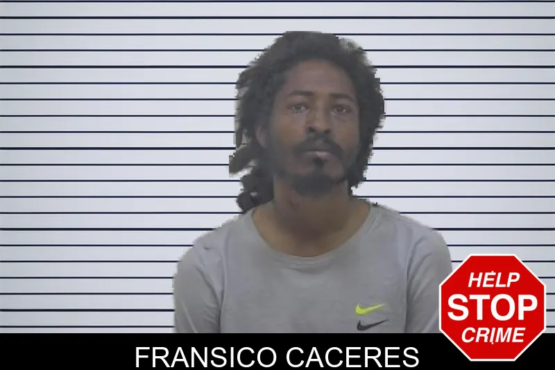 Fransico Caceres mugshot