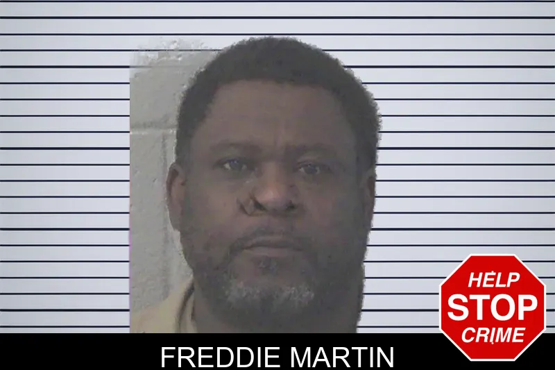 Freddie Martin mugshot