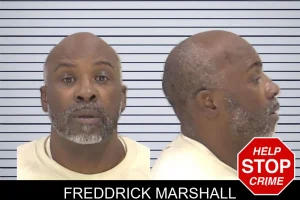 Freddrick Marshall mugshot