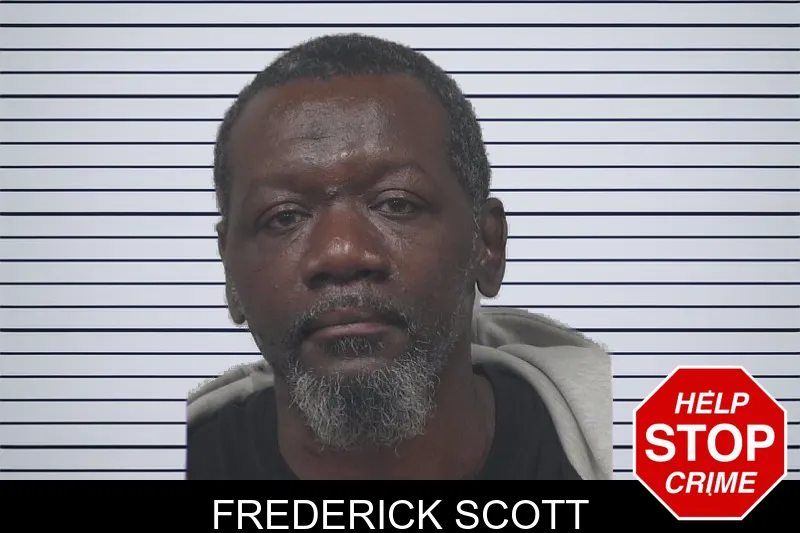 Frederick Scott mugshot