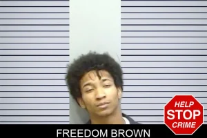Freedom Brown mugshot