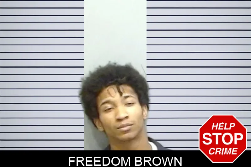 Freedom Brown mugshot