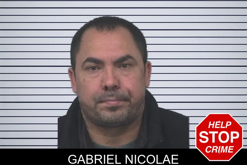 Gabriel Nicolae mugshot