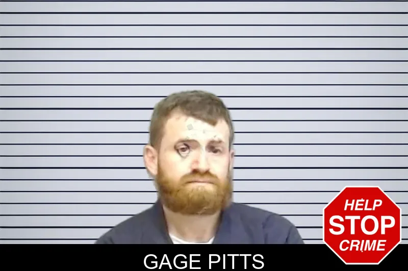 Gage Pitts mugshot
