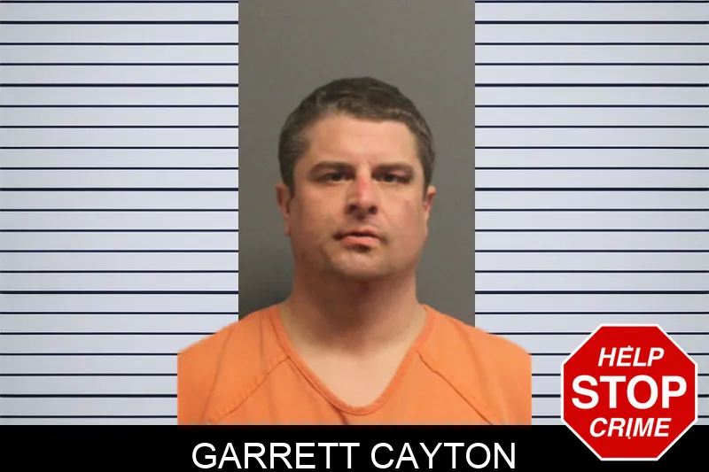 Garrett Cayton mugshot