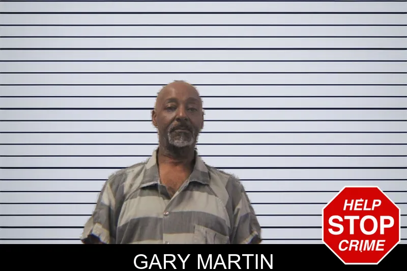Gary Martin mugshot