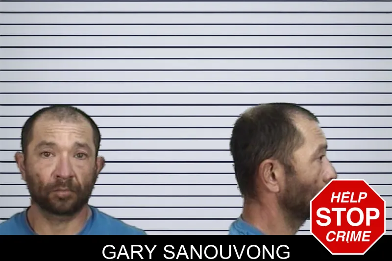 Gary Sanouvong mugshot