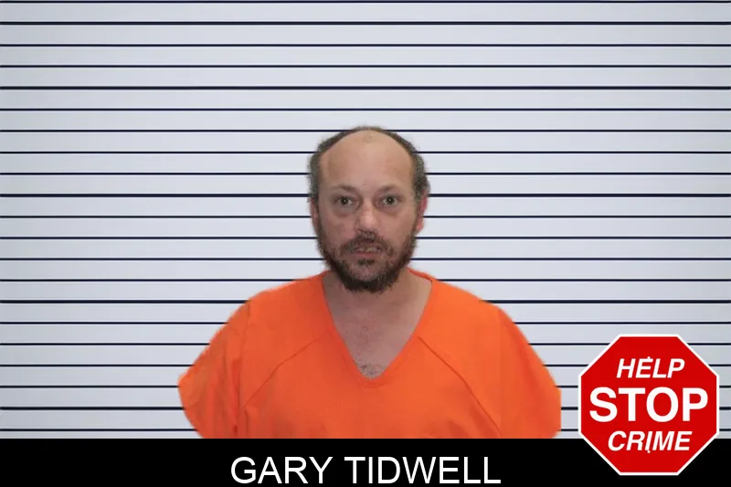 Gary Tidwell mugshot