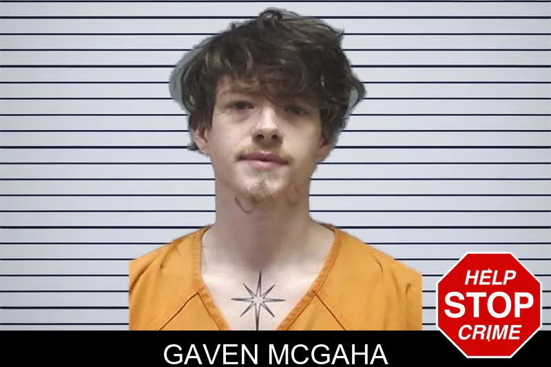 Gaven McGaha mugshot