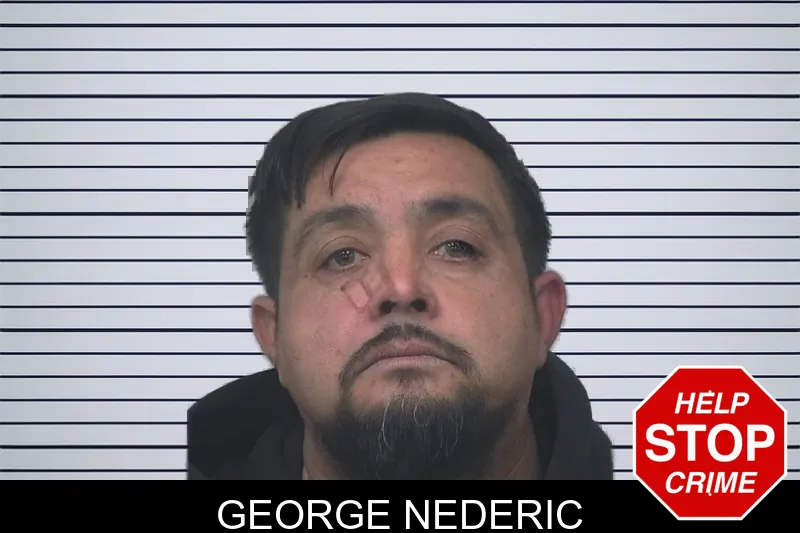 George Nederic mugshot