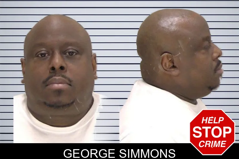 George Simmons mugshot