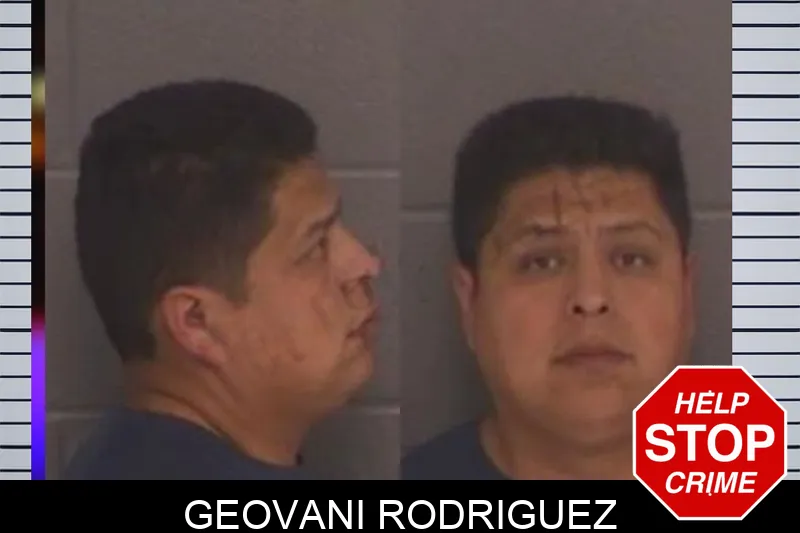 Geovani Rodriguez mugshot