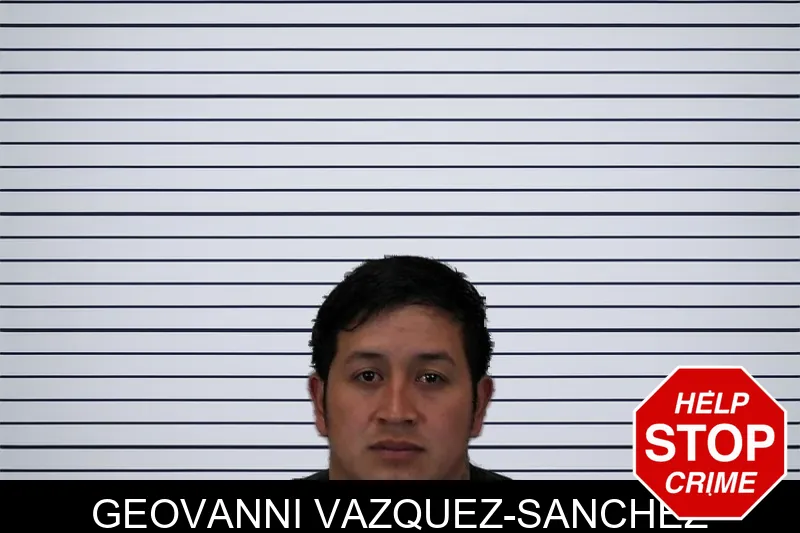 Geovanni Vazquez-Sanchez mugshot