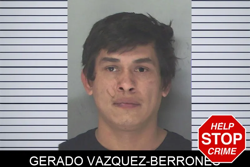 Gerado Vazquez-Berrones mugshot