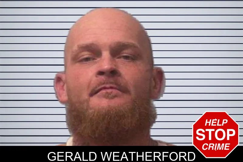 Gerald Weatherford mugshot