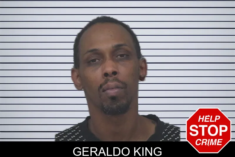 Geraldo King mugshot