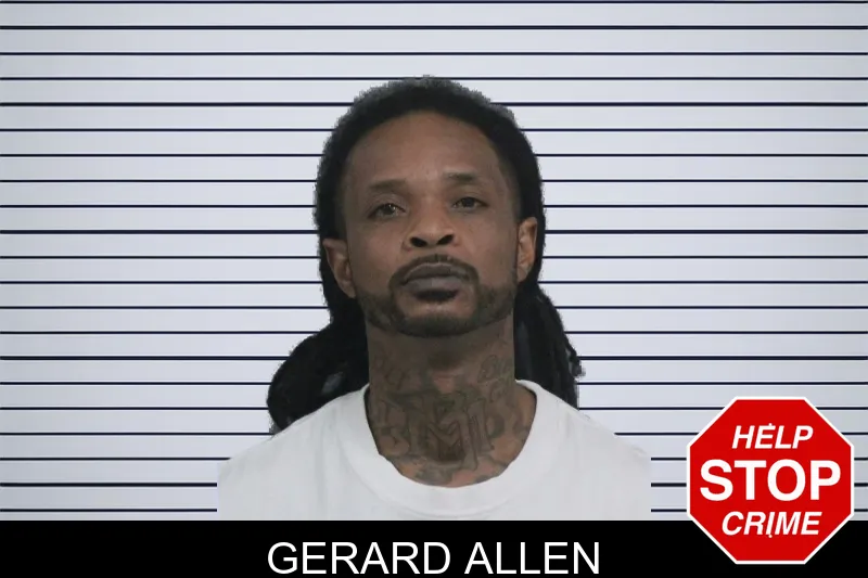 Gerard Allen mugshot