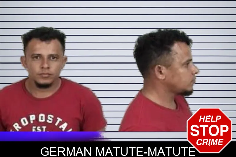 German Matute-Matute mugshot