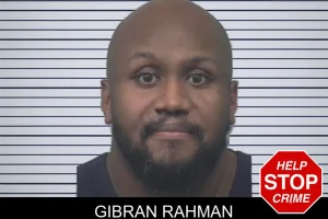 Gibran Rahman mugshot