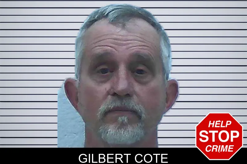 Gilbert Cote mugshot