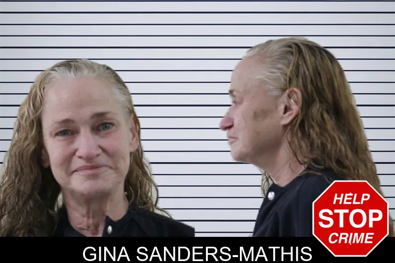 Gina Sanders-Mathis mugshot