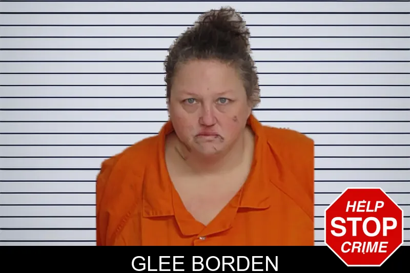 Glee Borden mugshot