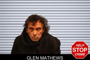 Glen Mathews mugshot