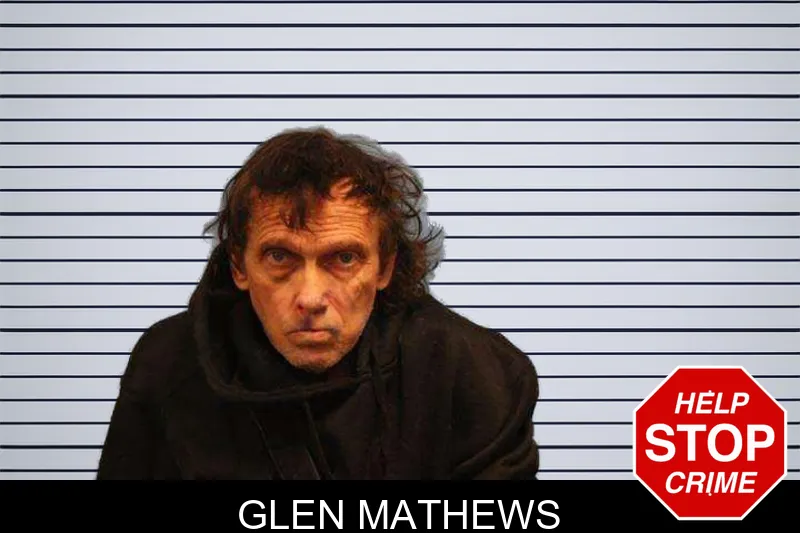 Glen Mathews mugshot