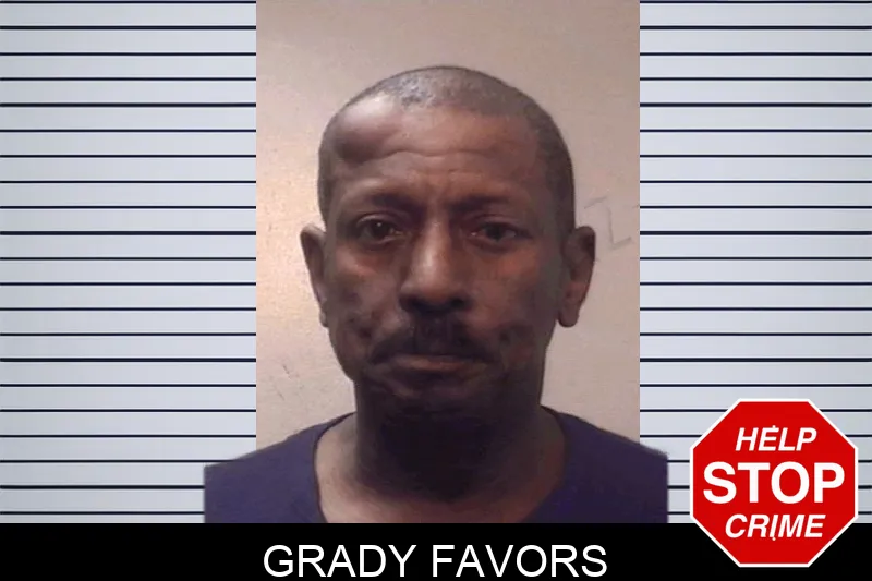 Grady Favors mugshot