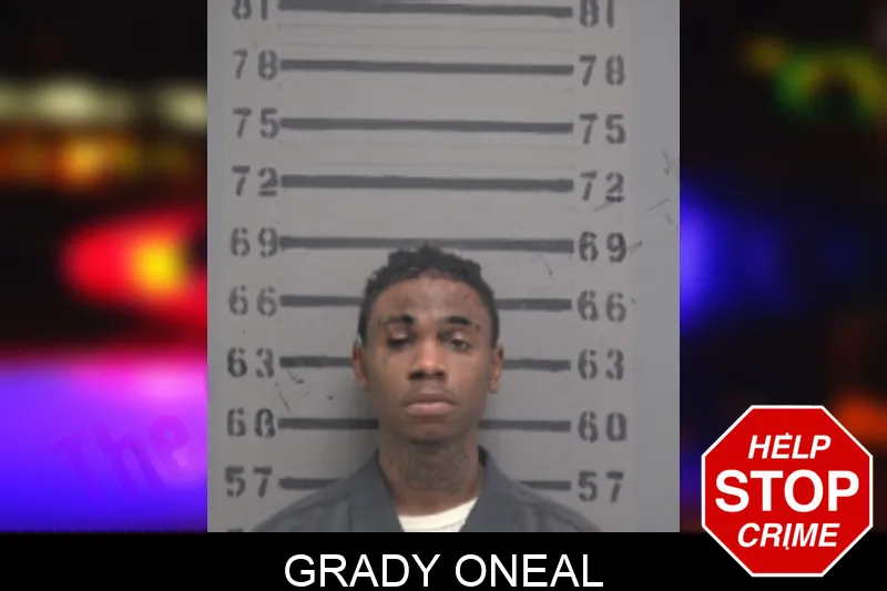 Grady Oneal mugshot