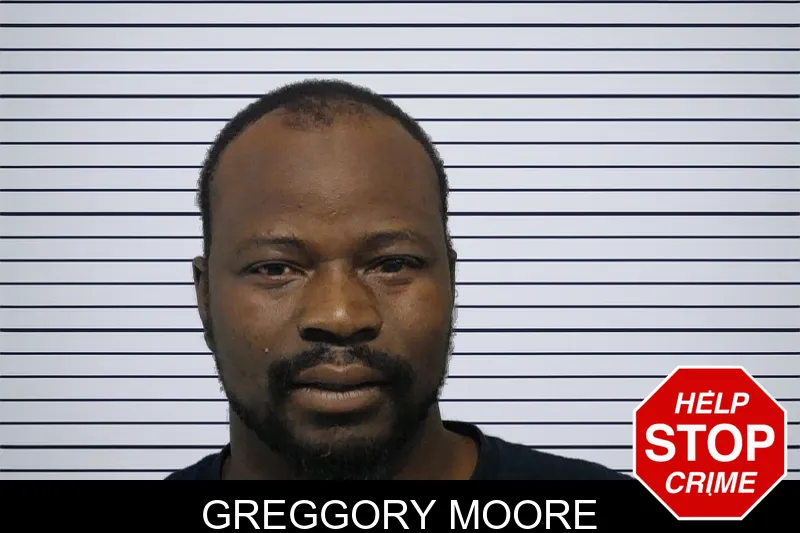 Greggory Moore mugshot