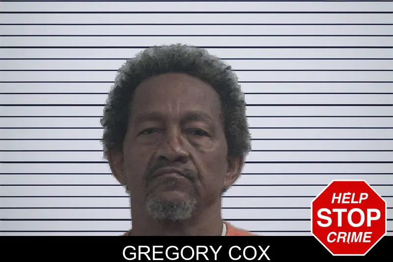 Gregory Cox mugshot
