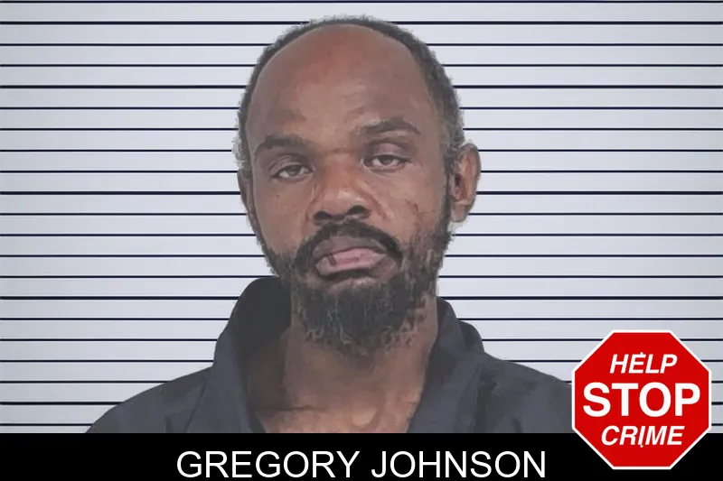 Gregory Johnson mugshot