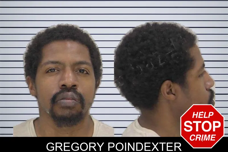 Gregory Poindexter mugshot