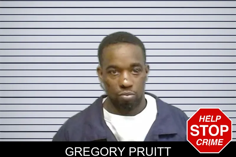 Gregory Pruitt mugshot