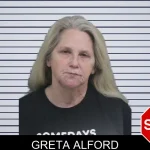 Greta Alford mugshot