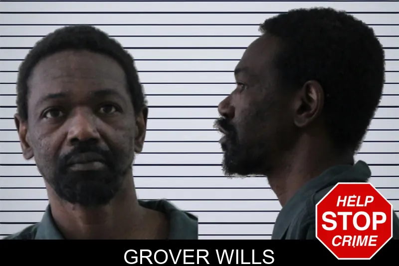 Grover Wills mugshot