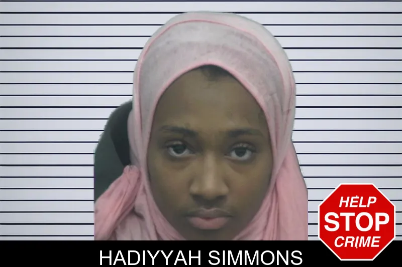 Hadiyyah Simmons mugshot