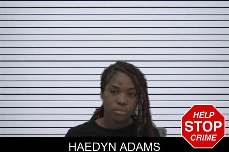 Haedyn Adams mugshot – Coffee County , Georgia Haedyn Adams